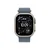 APPLE Watch Ultra 3 Cellular 49mm Natural Titanium Case with Anchor Blue Ocean Band (mewh4se/a)