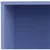 Otvorena Polica Box plava