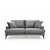 ATELIER DEL SOFA Sofa dvosed Papira 2 Seater Grey