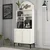 HANAH HOME Lyon 80 Cream Black