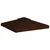 Vidaxl Streha za paviljon 2-delna 310 g/m2 3x3 m rjava