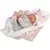 Llorens M844-60 oblačila za punčko NEW BORN, velikost 43-44 cm