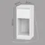 Songmics Nočna omarica 30x25x595 cm bela