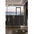 Hanah Home komoda Mia 120, 120 cm, antracit / zlatna
