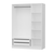 Hanah Home Ormar Kale White - 2257