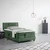 Boxspring Krevet Dixon 100/200 cm , tamnozelena