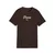 PUMA Essentials Script Glitter Tee Youth, Kids, Chocolate Fondue, 7-8Y