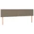 Vidaxl Box spring postelja z vzmetnico taupe 120x190 cm blago