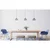 Globo 15548H - Luster na sajli MAXY 1xE27/40W/230V prečnika 24 cm crna