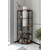 Opviq Podna lampa Conrad, 150 cm, Smeđa