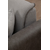 Atelier del Sofa Ugaona garnitura Aren 145x43x206cm Siva