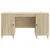 Stol s policom Sonoma 142,5 x 50 x 75 cm Konstruirano drvo