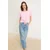 Trendyol Milla Ženska majica TWOSS26TS00248, Roze