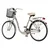 Bicikl Fashion Visitor Butterfly 26 Alu 17 V-Brake Kontra Kontra Quanda 155-178cm (S/M) Sivi Perl