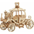 Woodcraft Lesena 3D sestavljanka Pravljična kočija