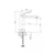 CONART Stojeća baterija CRNA 25 MM SACWI1