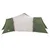 Tipi šator s krovom s pohranom Zelena 492 x 492 x 275 cm taft