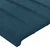 Vidaxl Vzglavje postelje temno modro 90x5x118/128 cm žametno