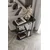 Hanah Home Polica za knjige Kaiteki, 24x82x8 cm, Crni