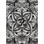 Tapeta Mandala zdravja v črnobeli varianti - 196x270