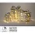 Set 3x LED božićnih dekoracija 90xLED/2xAA + 3xAA + 3xAA topla bela pokloni/srebrna
