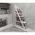Hanah Home Arven White Polica za knjige 100x150x29.5cm, Bela