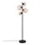 Opviq Podna lampa Benek-20-15-14513, 35x35x165 cm, IP20, Crno-roze