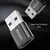 OTG adapter Yesido GS09 USB-A v USB-C 5Gbps, Plug and Play - črn