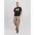 JACK & JONES Majica Dust, črna