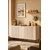 Hanah Home komoda Corsa 180, 180 cm, bela / travertin