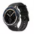 Smart watch DT Watch X crni (crna silikonska i braon kozna narukvica)