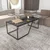 Wallity Klub sto Wendy 120x48x60cm Crni