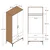 Hanah home Ormar Kumsal T 80x47,5x201,4cm Orah