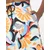 Womens satin midi skirt AOP magicmangoabstract