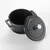 Saucepan, Folk range, cast iron, 10 cm, gray - LAVA brand