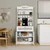 HANAH HOME Coffee polica u beloj boji Lucas 1600 148