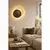 Brilagi - Zidno svetlo CIRCLES 1xE27/60W/230V O 45 cm krem/braon