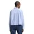 TOM TAILOR DENIM Bluza modra/bela