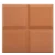 Akustični panel trapez 50 x 50 cm, debelina 5 cm, rjava barva