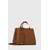 Usnjena torbica Lauren Ralph Lauren