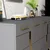Wallity Komoda Moda 150x80x40cm Antracit-Zlatna