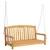 Ljuljačka Prirodna 114 x 61 x 61,5 cm Čvrsto teak drvo