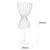 Opviq Stona lampa E27 Socket, Crna