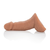 Dildo Packer Gear 12.75 cm rjav