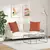 Jastučići za sofu 2 pcs Crvena narančasta 60 x 60 cm