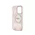 GUESS IML Glitter Peony Gold Maska za telefon iPhone 14 Pro, MagSafe, Roze