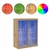 LED komoda Hrast artisan 81 x 37 x 100 cm Konstruirano drvo