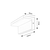 RABALUX Zaragoza Spoljna zidna lampa, LED, IP54, 10W, 780lm, Bela