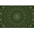 Slika mandala z detajli v zeleni barvi - 150x100