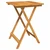 Vidaxl Vrtnik Bistro Set 3 szt. Rjava Masiven les akacije